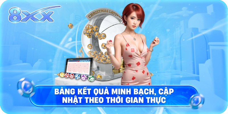 Bảng kết quả minh bạch, cập nhật theo thời gian thực