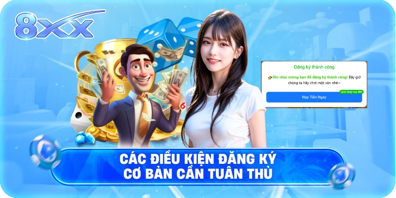 Các điều kiện đăng ký cơ bản cần tuân thủ