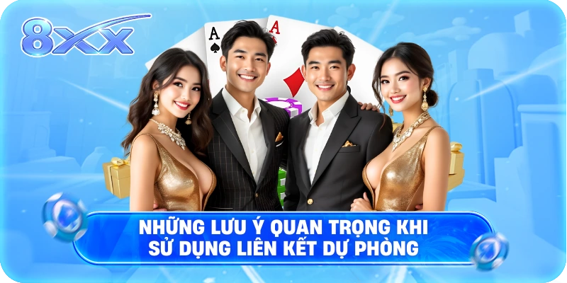 Những lưu ý quan trọng khi sử dụng liên kết dự phòng